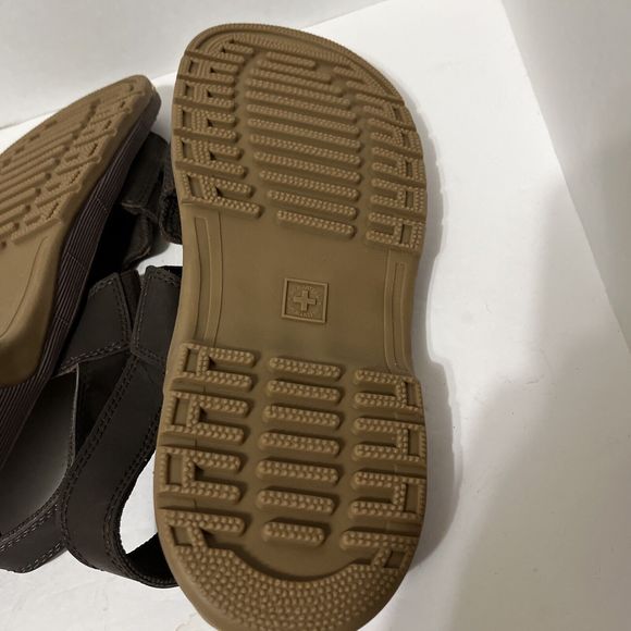 Doc Martens Men’s Size 12 Wharf AW004  Brown Sandals Ankle Strap Weave Woven - Picture 9 of 11